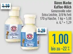 diska Bären Marke Kaffee-Milch Angebot