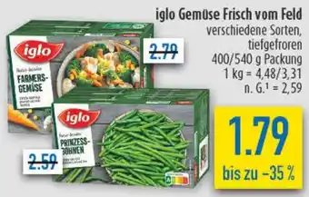 diska iglo Gemüse Frisch vom Feld Angebot