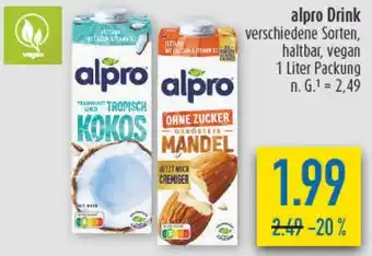 diska alpro Drink Angebot