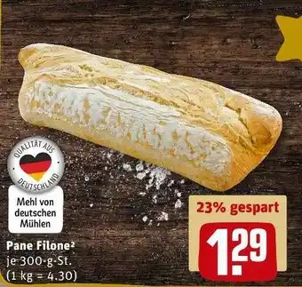 REWE Pane filone Angebot