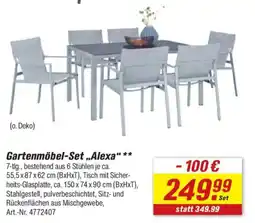 toom Baumarkt Gartenmöbel-Set „,Alexa" Angebot