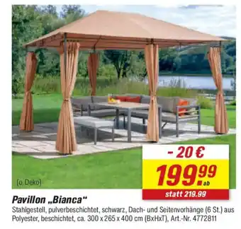 toom Baumarkt Pavillon „Bianca" Angebot