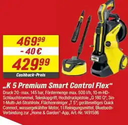 toom Baumarkt KARCHER ,,K 5 Premium Smart Control Flex" Angebot