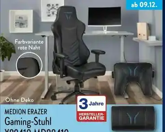 Aldi Nord Erazer Gaming-Stuhl X89410 MD88410 Angebot