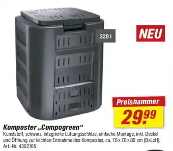toom Baumarkt Komposter „Compogreen" Angebot