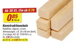 toom Baumarkt Konstruktionsholz Angebot