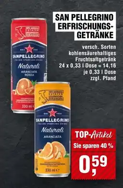 Handelshof SAN PELLEGRINO ERFRISCHUNGS- GETRÄNKE Angebot