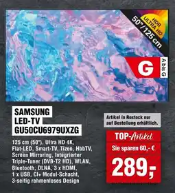 Handelshof SAMSUNG LED-TV GU50CU6979UXZG Angebot