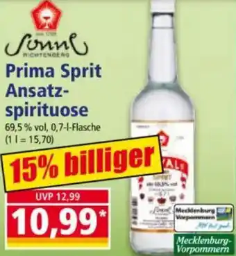 Norma Sonne Prima Sprit Ansatzspirituose Angebot