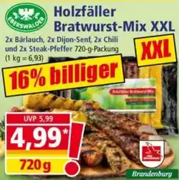 Norma Eberswalder Holzfäller Bratwurst-Mix XXL Angebot