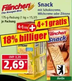 Norma Filinchen Snack Angebot