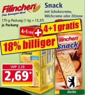 Norma Filinchen Snack Angebot