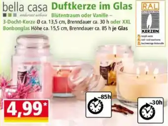 Norma bella casa Duftkerze im Glas Angebot