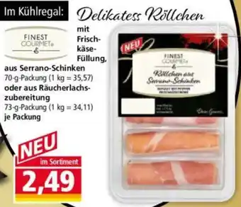 Norma FINEST GOURMET Delikatess Röllchen Angebot