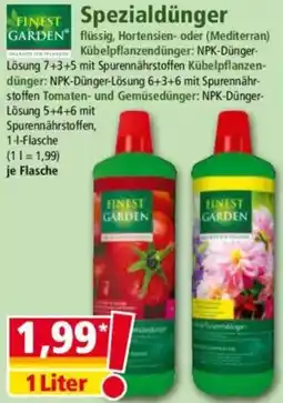 Norma FINEST GARDEN Spezialdünger Angebot