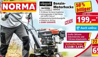 Norma Scheppach Benzin Motorhacke Angebot