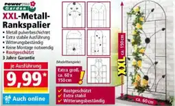 Norma Powertec Garden XXL-Metall Rankspalier Angebot