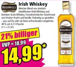 Norma BUSHMILLS Irish Whiskey Angebot