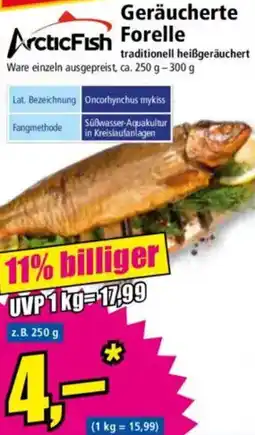 Norma ArcticFish Geräucherte Forelle Angebot