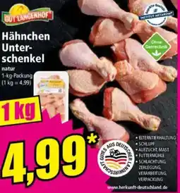 Norma GUT LANGENHOF Hähnchen Unterschenkel Angebot