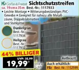 Norma Garten & Freizeit Sichtschutzstreifen Angebot