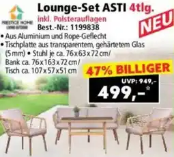 Norma Lounge-Set ASTI 4tlg. Angebot