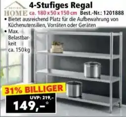 Norma HOME 4-Stufiges Regal Angebot