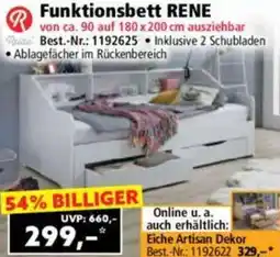 Norma Funktionsbett RENE Angebot