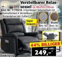 Norma Verstellbarer Relaxsessel Angebot