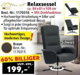 Norma Relaxsessel Angebot