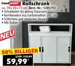 Norma trend stabil Rollschrank Angebot