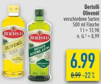 diska Bertolli Olivenöl Angebot