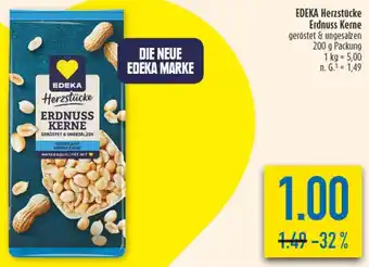 diska EDEKA Herzstücke Erdnuss Kerne Angebot