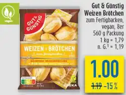 diska Gut & Günstig Weizen Brötchen Angebot