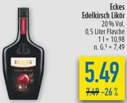 diska Eckes Edelkirsch Likör Angebot