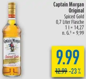 diska Captain Morgan Original Spiced Gold Angebot