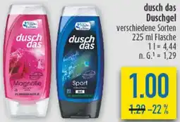 diska dusch das Duschgel Angebot