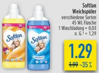 diska Softlan Weichspüler Angebot