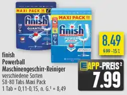 diska finish Powerball Maschinengeschirr-Reiniger Angebot