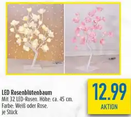 diska LED Rosenblütenbaum Angebot