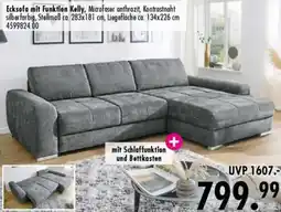 Möbel Boss Ecksofa mit Funktion Kelly Angebot