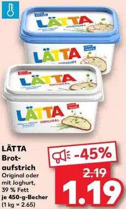 Kaufland LÄTTA Brotaufstrich Angebot