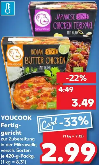 Kaufland YOUCOOK Fertiggericht Angebot