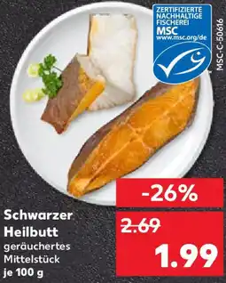 Kaufland Schwarzer Heilbutt Angebot