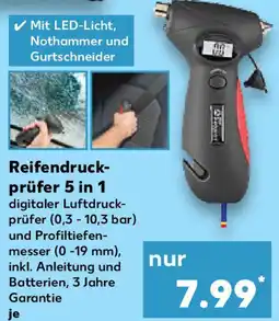 Kaufland My Project Reifendruckprüfer 5 in 1 Angebot