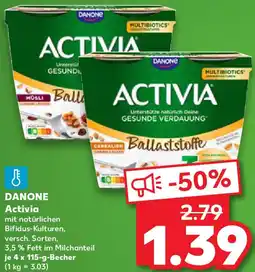 Kaufland DANONE Activia Angebot