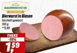 Simmel BAUERNSCHÄTZE Bierwurst in Blasen Angebot