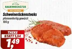 Simmel BAUERNSCHÄTZE Schweinerückensteaks Angebot