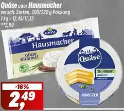 Simmel Quase oder Hausmacher Angebot