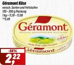 Simmel Géramont Käse Angebot